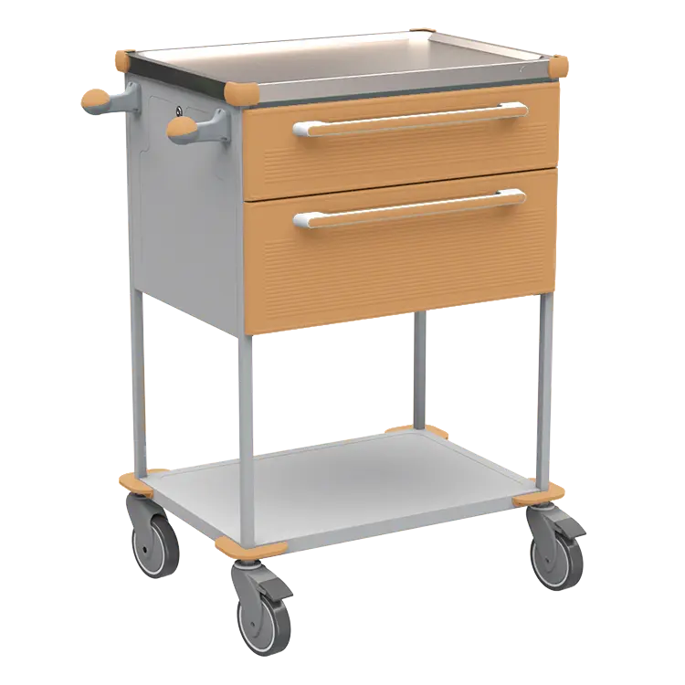 ASSIST 193 vozík zdravotnický, plast ABS, hnědobéžová