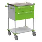 ASSIST 193 vozík zdravotnický, plast ABS, zelená