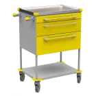 ASSIST 195 vozík zdravotnický, plast ABS, žlutá