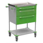 ASSIST 195 vozík zdravotnický, plast ABS, zelená