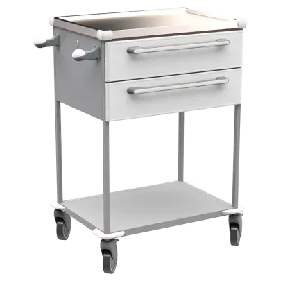 ASSIST 192 vozík zdravotnický, plast ABS, bílá