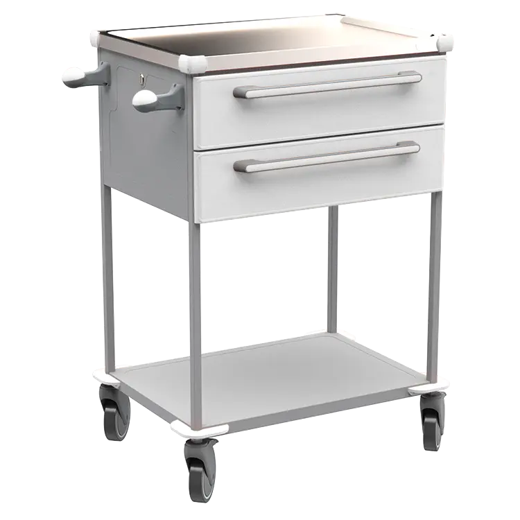 ASSIST 192 vozík zdravotnický, plast ABS, bílá