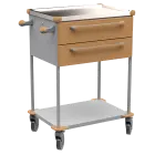 ASSIST 192 vozík zdravotnický, plast ABS, hnědobéžová