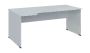 TR 8 - 184 stůl kancelářský, rohový, levý, dřevěná podnož, deska 18 mm, široký 1800 mm, bílá