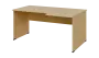 TR 8 - 166 stůl kancelářský, rohový, pravý, dřevěná podnož, deska 18 mm, široký 1600 mm, javor horský