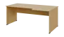 TR 8 - 186 stůl kancelářský, rohový, pravý, dřevěná podnož, deska 18 mm, široký 1800 mm, javor horský