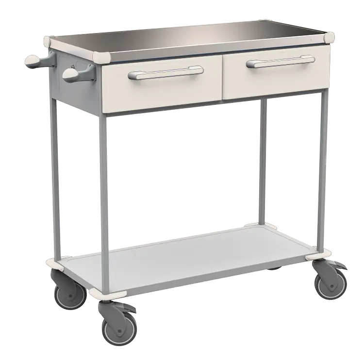 ASSIST 401 vozík zdravotnický, plast ABS, bílá