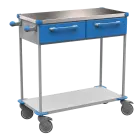 ASSIST 401 vozík zdravotnický, plast ABS, modrá