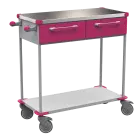 ASSIST 401 vozík zdravotnický, plast ABS, fialová