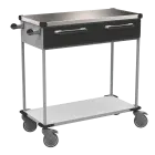 ASSIST 401 vozík zdravotnický, plast ABS, černá