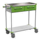 ASSIST 401 vozík zdravotnický, plast ABS, zelená