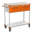 ASSIST 402 vozík zdravotnický, plast ABS, oranžová
