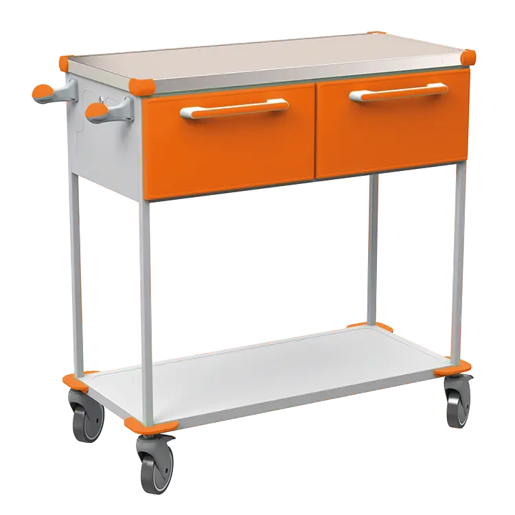 ASSIST 402 vozík zdravotnický, plast ABS, oranžová