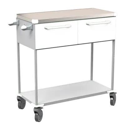 ASSIST 402 vozík zdravotnický, plast ABS, bílá