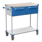 ASSIST 402 vozík zdravotnický, plast ABS, modrá