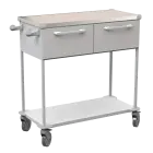 ASSIST 402 vozík zdravotnický, plast ABS, šedá