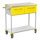 ASSIST 402 vozík zdravotnický, plast ABS, žlutá