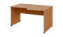TR 8 - 146 stůl kancelářský, rohový, pravý, dřevěná podnož, deska 18 mm, široký 1400 mm, buk royal