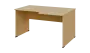 TR 8 - 146 stůl kancelářský, rohový, pravý, dřevěná podnož, deska 18 mm, široký 1400 mm, javor horský