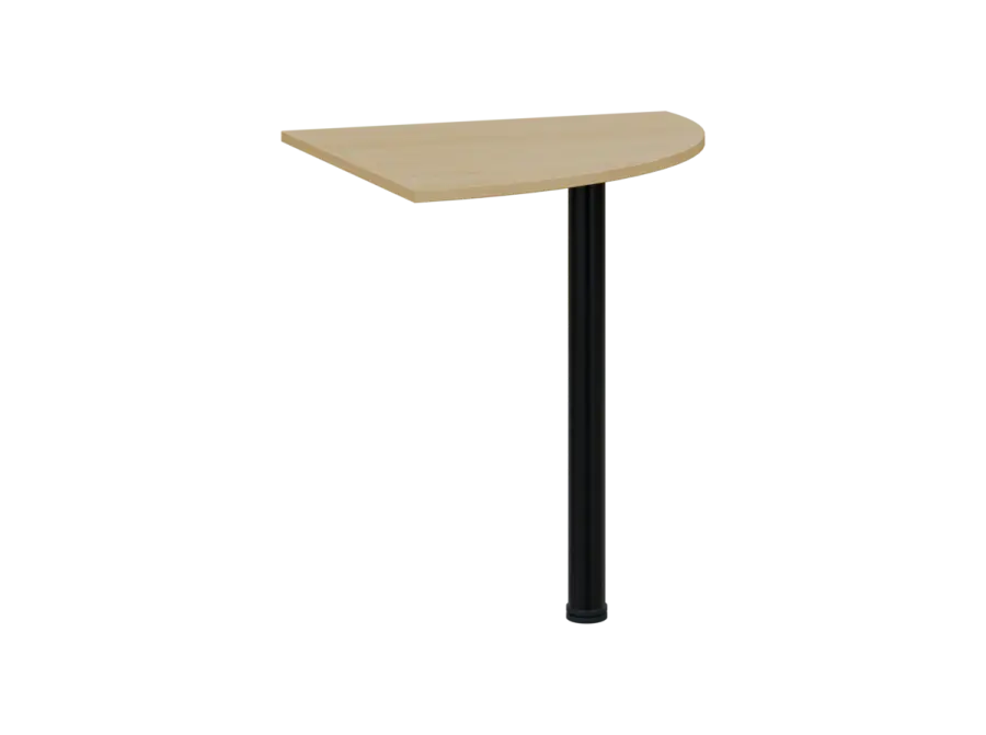 TS 7 - 7 deska spojovací, kovová podnož černá, síla desky 18 mm, široká 700 mm, javor horský