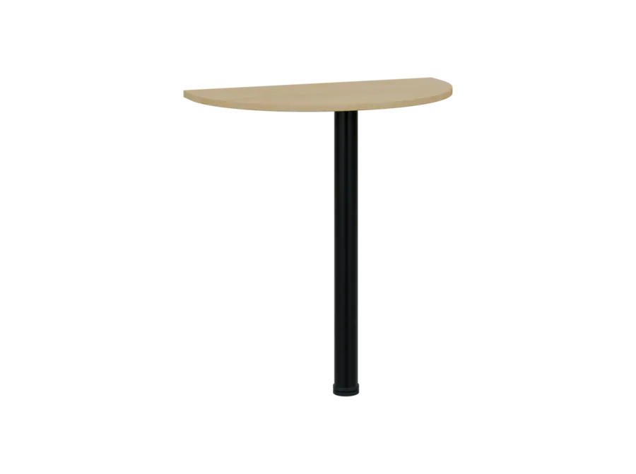 TJD - 70 přístavba jednací, kovová podnož černá, síla desky 18 mm, široká 700 mm, javor horský