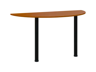 TJC - 140 přístavba jednací, kovová podnož černá, síla desky 18 mm, široká 1400 mm, třešeň šumavská