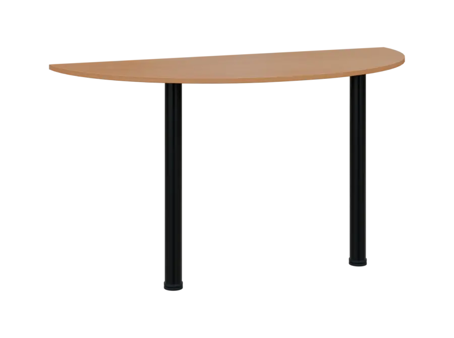 TJC - 140 přístavba jednací, kovová podnož černá, síla desky 18 mm, široká 1400 mm, buk royal