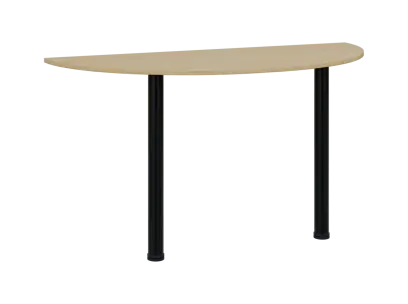 TJC - 140 přístavba jednací, kovová podnož černá, síla desky 18 mm, široká 1400 mm, javor horský