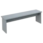 LSL - 3 lavička šatní, 450x1200x350, šedá