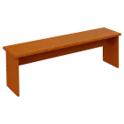 LSL - 3 lavička šatní, 450x1200x350, třešeň šumavská