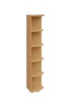 EZ 5 - 4 skříň rohová, vnější, úzká lamino - javor horský, provedení pravé