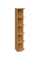 EZ 5 - 4 skříň rohová, vnější, úzká lamino - buk Royal, provedení pravé