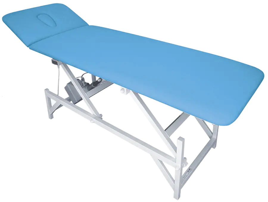 VL - S2 - E lehátko, koženka MONA 40 - koženka světle modrá