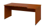 ORL 28 - 184 stůl kancelářský, rohový, pravý, dřevěná podnož, deska 25 mm, široký 1800 mm, třešeň šumavská