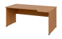 ORL 28 - 184 stůl kancelářský, rohový, pravý, dřevěná podnož, deska 25 mm, široký 1800 mm, buk royal