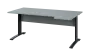ORK 28 - 184 stůl kancelářský, rohový, pravý, kovová podnož černá, deska 25 mm, široký 1800 mm, šedá ORK 28 - 184 stůl kancelářský, rohový, pravý, kovová podnož černá, deska 25 mm, široký 1800 mm, šedá