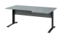 ORK 28 - 186 stůl kancelářský, rohový, pravý, kovová podnož černá, deska 25 mm, široký 1800 mm, šedá ORK 28 - 186 stůl kancelářský, rohový, pravý, kovová podnož černá, deska 25 mm, široký 1800 mm, šedá