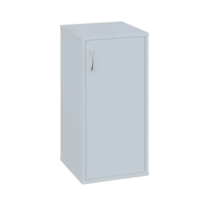 OV 2 - 4D kancelářská skříň, 1-dveřová, pravá, 750x400x400, bílá