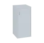 OV 2 - 4D kancelářská skříň, 1-dveřová, pravá, 750x400x400, bílá
