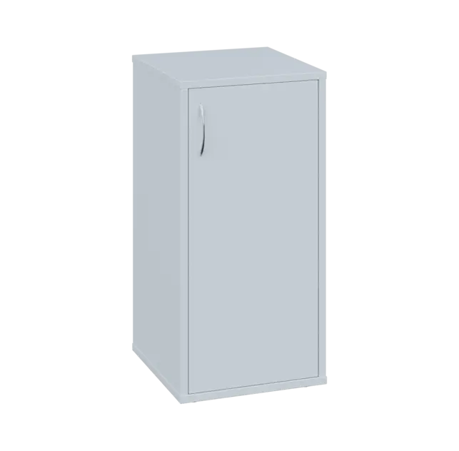 OV 2 - 4D kancelářská skříň, 1-dveřová, pravá, 750x400x400, bílá