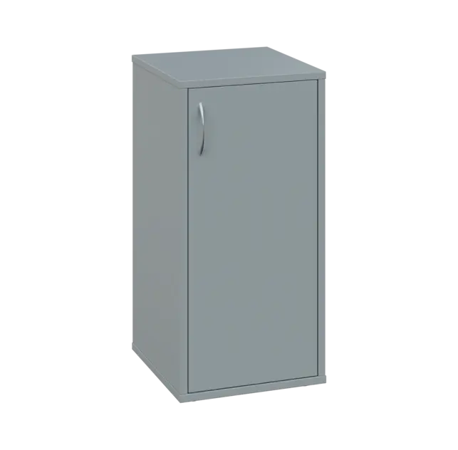 OV 2 - 4D kancelářská skříň, 1-dveřová, pravá, 750x400x400, šedá
