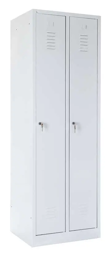 SJS - 180 - 50 skříň šatní, šíře 50 cm, 2-dílná, šedá