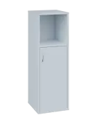 OV 3 - 4DN kancelářská skříň, 1-dveřová/nika, pravá, 1100x400x400, bílá