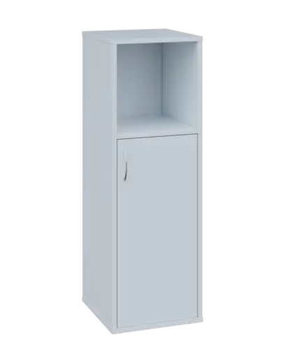 OV 3 - 4DN kancelářská skříň, 1-dveřová/nika, pravá, 1100x400x400, bílá