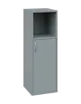 OV 3 - 4DN kancelářská skříň, 1-dveřová/nika, pravá, 1100x400x400, šedá