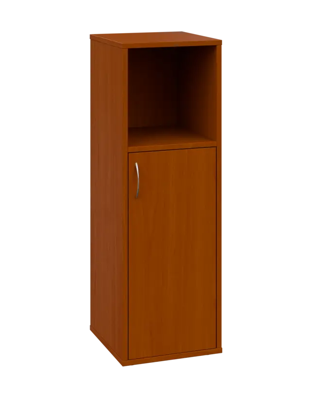 OV 3 - 4DN kancelářská skříň, 1-dveřová/nika, pravá, 1100x400x400, třešeň šumavská