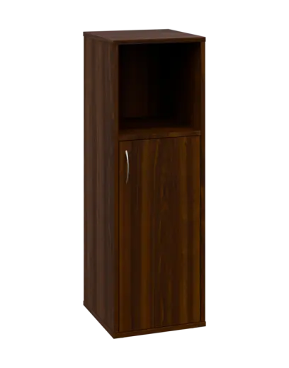 OV 3 - 4DN kancelářská skříň, 1-dveřová/nika, pravá, 1100x400x400, ořech královský