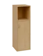 OV 3 - 4DN kancelářská skříň, 1-dveřová/nika, pravá, 1100x400x400, javor horský