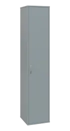 OV 5 - 4D kancelářská skříň, 1-dveřová, pravá, 1800x400x400, šedá