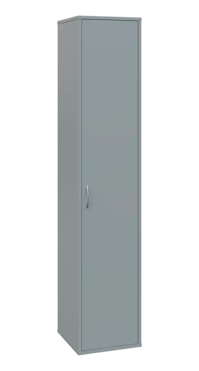 OV 5 - 4D kancelářská skříň, 1-dveřová, pravá, 1800x400x400, šedá